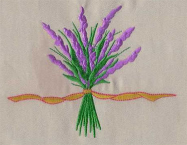 embroidery digitizing flower